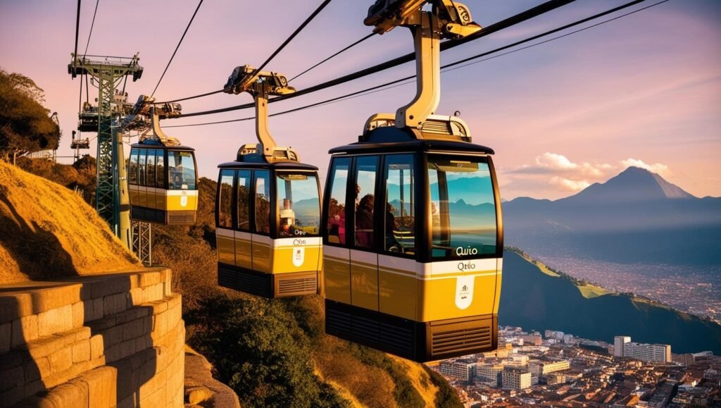 Alt="Alquiler de autos en Quito para visitar el Teleférico de Quito"